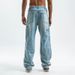 American Style Ditreed Jean For Men And Women, Wahed Vintage Looe Wide-Leg Straight Trendy High Street_viptrois.com