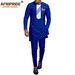 Men's clothing African national printing batik cotton men's casual set_viptrois.com