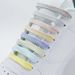 Casual Shoes Board Shoes Small White Shoes Flat Men's And Women's Canvas Shoes Two-color Shoelaces With Colorful Shoe Rope_viptrois.com