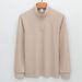 Men’s Jacquard Knit Sweater – Machine-Washable, YKK Zipper Stand Collar, Wrinkle-Resistant Pullover (Black/Heather Grey/Beige, Sizes S-4XL)_viptrois.com