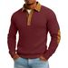 "Men's Corduroy Jacket – Vintage Button-Up Shirt Jacket, Soft Brushed Lining, Relaxed Fit, Long Sleeve Casual Coat ( Lightweight Fall Outerwear)"_viptrois.com