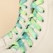 Colorful Printed Tie Dye LACES Personality 8mm Double Flat Sport Little White Shoes Ins Fashion Smudging LACES_viptrois.com