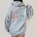 Men's Clothing letter fashion printed back collar plus velvet hooded sweatshirt _viptrois.com