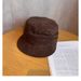 Korean Style Suede Flat Top Beret For Women, New Autumn And Winter Fashionable Solid Color Hat That Makes Face Look_viptrois.com