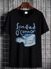 VTG Sinead O Connor Smoking WHITE T-shirt Short Sleeve All Sizes S-5Xl 1F1121 Casual Summer Stylish Unisex Homme Top For Everyday Wear Fashion_viptrois.com