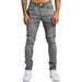Men's Clothing Men's Slim Fit Skinny Jeans Street Style Summer Hip Hop Versatile Washed For Formal & Casual Slim Fit Skinny Jeans_viptrois.com
