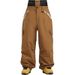 Unisex Waterproof Ski Pants With Multi-Pockets – Windproof & Breathable For Snowboarding & Outdoor Adventures – 7 Colors (Black, Olive, Khaki)_viptrois.com