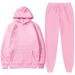 Men's Clothing Autumn And Winter Hooded Sports Sweatshirts For Men And Women Couples Loose Hoodies Plus Velvet Warm Suits_viptrois.com