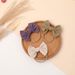 Cross-border European and American children's hair accessories baby fine hair band knitted pit stripe bow hair band baby headband wholesale_viptrois.com