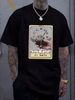 Yerba Mate T Shirt El Tarot Card Lover Plant Homme Soft Stretched Stylish Casual Breathable Top For Everyday Wear Slightly Summer Unisex Versatile_viptrois.com