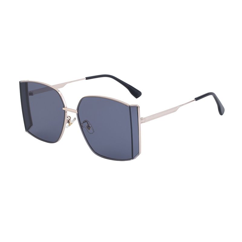 New Fashion Nylon Tile Sunglasses For Women, High End Frameless Sunglasses For Women, Sun Protection And UV Protection_viptrois.com