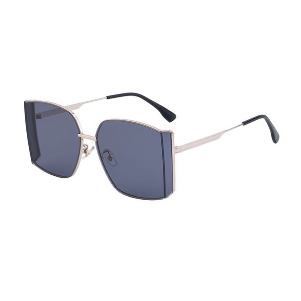New Fashion Nylon Tile Sunglasses For Women, High End Frameless Sunglasses For Women, Sun Protection And UV Protection_viptrois.com