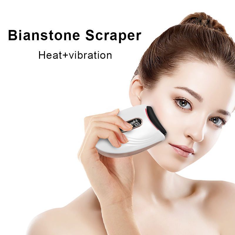 Electric Face Massager & Body Scraper Tool Premium Device For Facial Lifting Skin Gua Sha Tightening Tools_viptrois.com