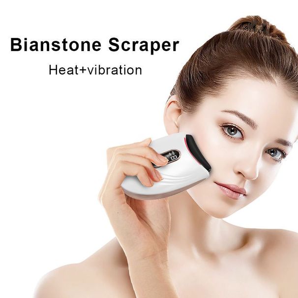 Electric Face Massager & Body Scraper Tool Premium Device For Facial Lifting Skin Gua Sha Tightening Tools_viptrois.com