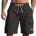Men's Clothing Outdoor Summer Men's Heavy Loose Casual Sports Corduroy Workwear Shorts_viptrois.com