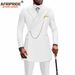 men's clothing traditional african ethnic style men's wedding suit two piece casual embroidered muslim fashion lk006 2025_viptrois.com