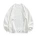 Men's Wheat Pattern Crewneck Sweatshirt - Oversized Casual Long Sleeve T-Shirt With Wrinkle-Free Fabric (Black/White/Beige, Sizes M-5XL)_viptrois.com