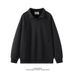 Heavy Splicing Semi-zipper Stand-up Neck Sweater Men's Autumn Trendy Brand Design Top Loose Casual Ruffian Handsome Sweater Men_viptrois.com