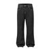 Men's Clothing High Street Washed Loose Wide Leg Jeans Jeans_viptrois.com