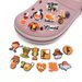 MVP Sports Basketball Shoes Flower Shoe Buckle PVC Soft Rubber Sandals Decorative Buckle DIY Accessories_viptrois.com