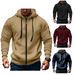 Pure Pure Cross-Border Spring And Autumn Men's Hoodie Zipper Multi-Pocket Embroidered Badge Pullover Sports Casual Sweatshirt_viptrois.com