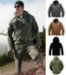 Men's Outdoor Thermal Liner Fleece Jacket Men's Cold Jacket Hooded Jacket_viptrois.com