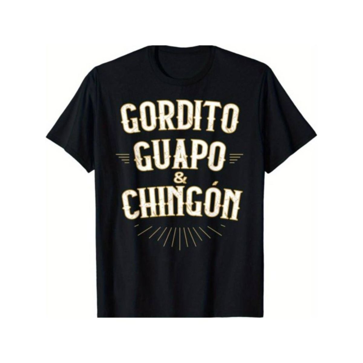Chubby, Guapo Y Genial - Camiseta Mexicana Divertida_viptrois.com