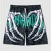 Men's 3D Printed Mesh Shorts – Breathable Quick-Dry Loose Fit (XS-6XL, 12 Colors) Summer Streetwear_viptrois.com