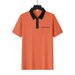 Men's New Polo Shirt Short-sleeved Pocket Lapel Shirt Colorblocking Quick Dry Casual T-shirt Tops_viptrois.com