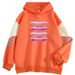 American Style Color Block Sweatshirt For Men, Loose Fit, Niche Pink, Sports Car Shirt, Pullover, Outerwear, Cool And_viptrois.com