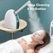 2in 1 Hot & Cold Steamer, Nano Ionic Steam Device For Sinuses Moisturizing Pore Cleansing, Dual-Temp With_viptrois.com