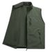 Men's Fleece Vest Winter Warm Reversible Outdoor Casual Jacket With Pockets (Khaki, Black, Gray, Navy, Army Green) - Sizes M To 6XL_viptrois.com