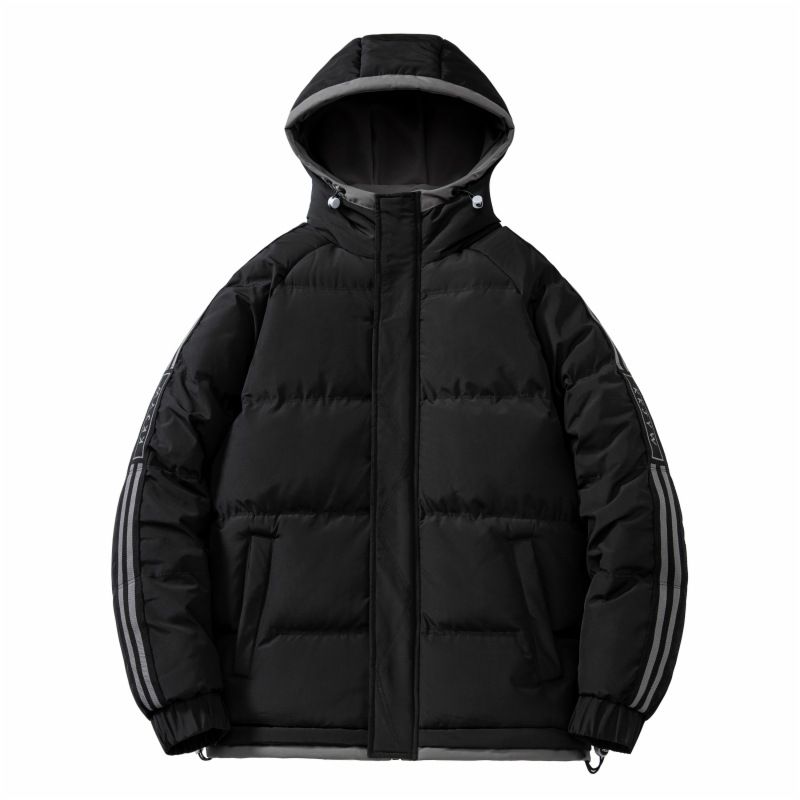 Large Size Cotton-padded Clothes Men's Down Cotton-padded Jackets Loose And Thickened Cotton-padded Clothes Bread Jackets_viptrois.com