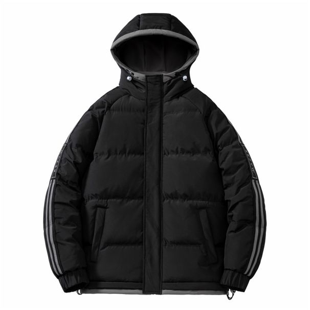 Large Size Cotton-padded Clothes Men's Down Cotton-padded Jackets Loose And Thickened Cotton-padded Clothes Bread Jackets_viptrois.com