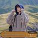 Loom Loom Japanese Patchwork Striped Hooded Knitted Unisex 2025 Winter Design Loose Korean Style Sweater Trend_viptrois.com