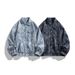Men's Clothing Men's Wear | Autumn Lapel Men's Jacket 2025 New Printed Loose Plus Size Casual American Style Jacket Top_viptrois.com