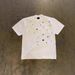 Galaxy Stars Print T-Shirt - Y2k Oversized Streetwear Tee, 250gsm Heavyweight Cotton Alternative Fashion Top Celestial Aesthetic Clothing_viptrois.com