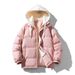 Unisex Layered Cotton Jacket – Winter-Ready Hooded Coat With Windproof Design (M-4XL, Blue/Pink/Black/Charcoal/Khaki)_viptrois.com