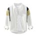 Spring And Autumn Shirt Men's Long Sleeve Collar Casual Splicing Color Contrasting Pure Cotton Versatile Fashion Shirt Coat_viptrois.com