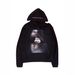 Y2k Retro Print Hoodie – Vintage-Inspired Oversized Pullover With Drop Shoulder (Unisex Streetwear, Polyester, Black/Grey, S-Xl)_viptrois.com