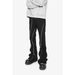 Men's Clothing European and American hip hop zipper split jeans men's high street trendy slit slightly flared wide leg design pants for men_viptrois.com