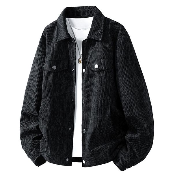 American Vintage Corduroy Jacket Premium Thermal Lapel Jacket_viptrois.com