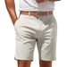 Men's Casual Sports Elastic Shorts Slim Fit Five Point Pants Business Tight Fitting Bottoms_viptrois.com