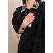 American Fake Two-piece Plaid Splicing Short-sleeved Men's And Women's Front Shoulder Polo Shirt T-shirt Cleanfit With Five-and-a-half Sleeves_viptrois.com