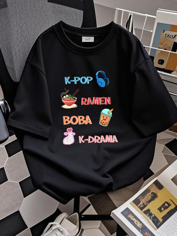 K-Pop Fashion For Fans Of Korean K-Drama & K-Pop Collaboration Backpack Large Capacity Cute Foldable 3d Printing Homme Comfortable Slightly Summer_viptrois.com
