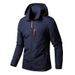 3-in-1 Detachable Men's Waterproof Windproof Jacket – Hooded Outdoor Hiking Coat For All Seasons (Multiple Colors & Sizes)_viptrois.com