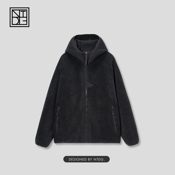 Autumn And Winter New High-Quality Thickened Fleece Fashion Versatile Hooded Design Trendy Men's Jacket Coat_viptrois.com