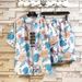 Men's Clothing Ice Silk Shirt Suit Fashionable Couple Beach Shorts Two Piece Suit Men_viptrois.com