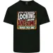 An Awesome Dad To Be New Daddy Baby Mens Cotton T-Shirt Mens Womens Tees Top Tee Top_viptrois.com