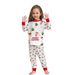 Christmas card solid color Christmas tree printing family Christmas set pajamas_viptrois.com